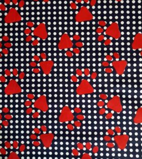 Printed Poly Cotton - Paws