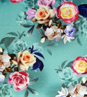 Printed Scuba - Floral