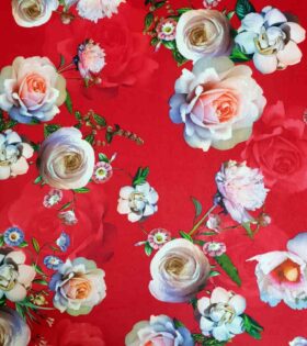 Printed Scuba - Floral