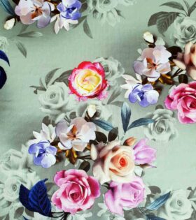 Printed Scuba - Floral