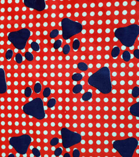 Printed Poly Cotton - Paws