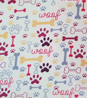 Printed Poly Cotton - Woof