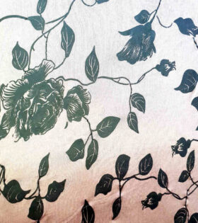Printed T-Shirting - Floral