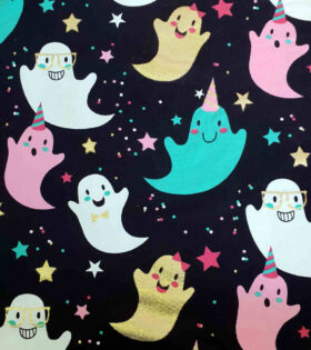 Printed T-Shirting - Ghosts