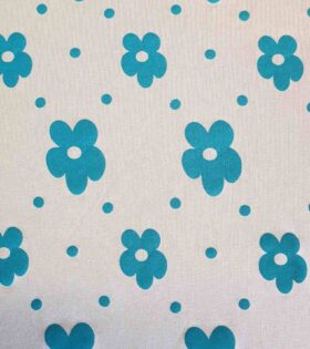 Printed T-Shirting - Floral