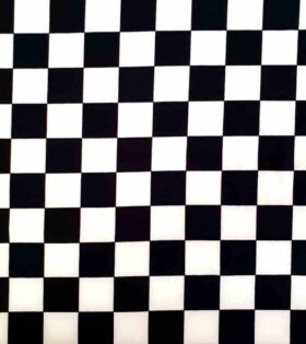 Printed Barbie - Blocks - Black & White