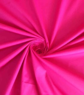 Cotton Poplin Spandex - Cerise Pink