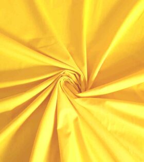 Cotton Poplin Spandex - Yellow