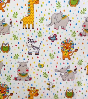 100% Printed Cotton - Safari