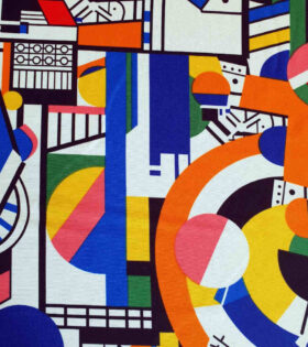 Printed Mini-Matt - Abstract - Multicolored