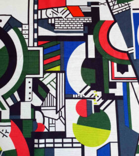 Printed Mini-Matt - Abstract - Multicolored