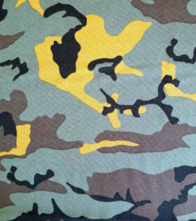 Printed Mini-Matt - Camouflage - Army Green