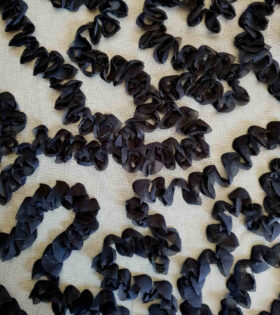 Mesh Chiffon - Black