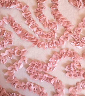 Mesh Chiffon - Pink