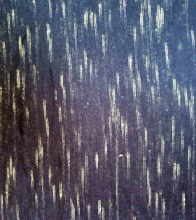 Printed  T-Shirting - Speckled - Navy Blue