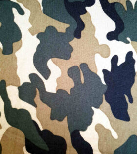 Printed Scuba - Camouflage