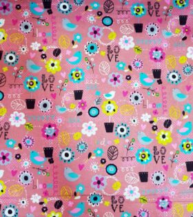 Printed Poly Cotton - Floral