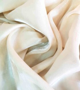 Shimmer Satin - Cream