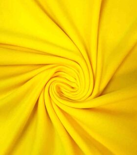 Unbrushed Cotton Tracksuiting - Yellow