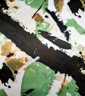Printed Duchess Satin - Abstract
