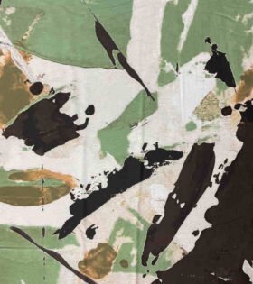 Printed Armani Satin - Abstract
