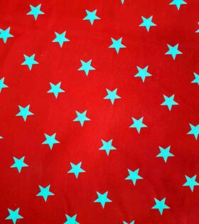 Printed Poly Cotton - Stars