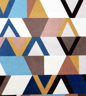 Printed Velvet Upholstery - Abstract