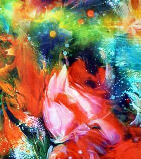 Printed Velvet Upholstery - Abstract