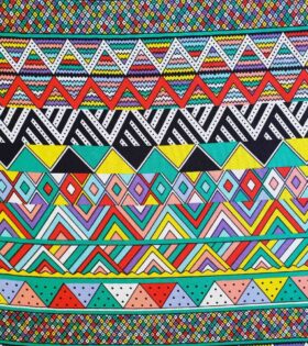 Printed Mini-Matt - Abstract - Multicolored