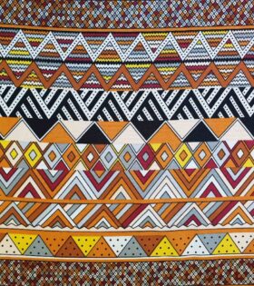 Printed Mini-Matt - Abstract - Multicolored