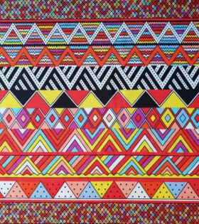 Printed Mini-Matt - Abstract - Multicolored