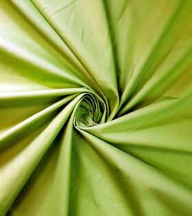 Cotton Poplin Spandex - Lime