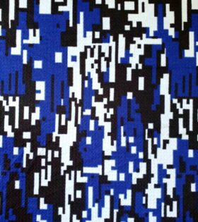 Printed Scuba Crepe - Camouflage
