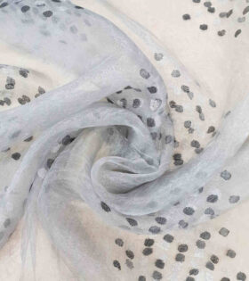 280cm Flocked Organza - 10
