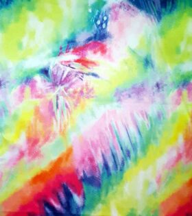 Printed Duchess Satin - Abstract