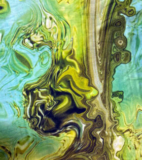 Marble Satin - Green