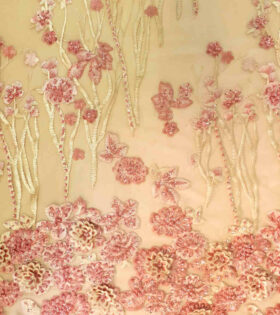 Imported Evening Tulle 10229 - Dusty Pink