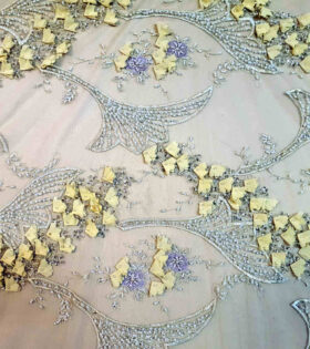 Imported Evening Tulle 9992-2 - Cream