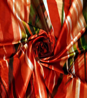 Techni Colored Armani Satin - Abstract