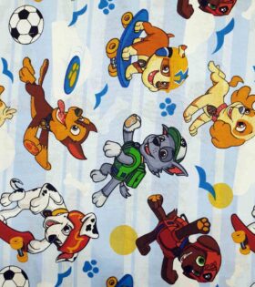 100% Imported Printed Cotton - Paw Patrol