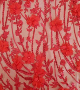 Camari 3D Tulle - Red