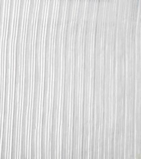 Pleated Satin - White
