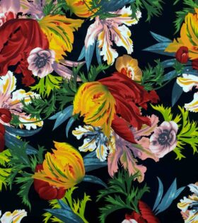 Rayon Viscose - Floral
