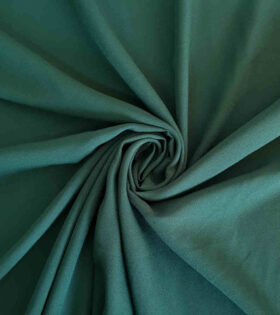 Double Milk Georgette - Emerald Green