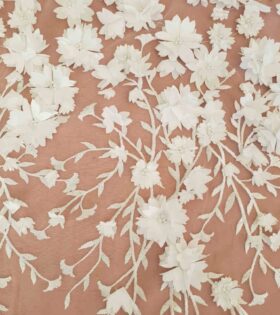 Gianna 3D Tulle - White