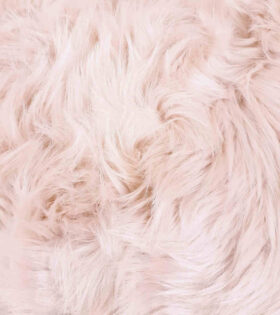 Long Hair Fur - Dusty Pink