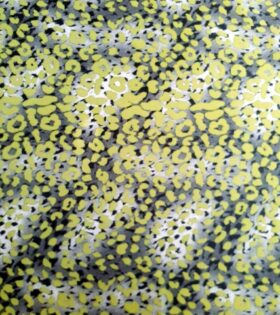 Printed Duchess Satin - Leopard Print