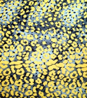 Printed Duchess Satin - Leopard Print