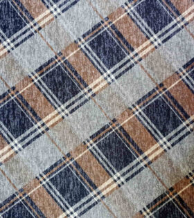 Printed Mottle Knit - Light Brown
