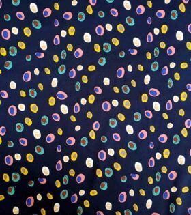 Rayon Viscose - Abstract - Polka Dots